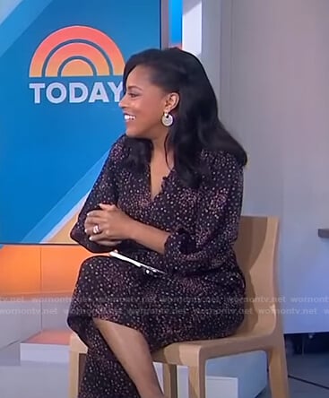 Sheinelle’s polka dot jumpsuit on Today