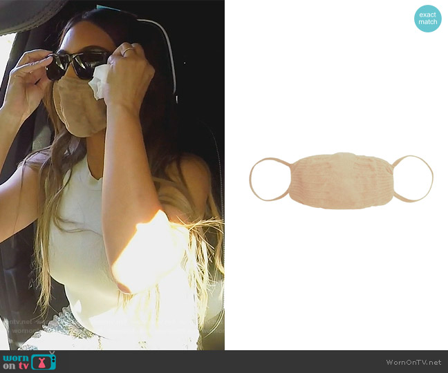 Skims Seamless Facemask worn by Kim Kardashian on Keeping Up with the Kardashians