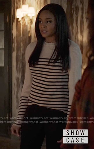 Sophie’s striped sweater on Batwoman