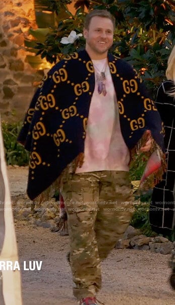 Spencer’s Gucci poncho on The Hills New Beginnings