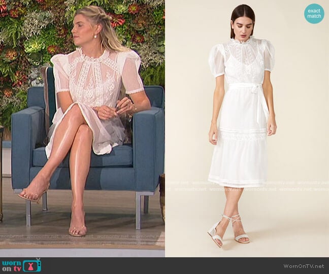 St. Roche Tomi Dress worn by Amanda Kloots on The Talk