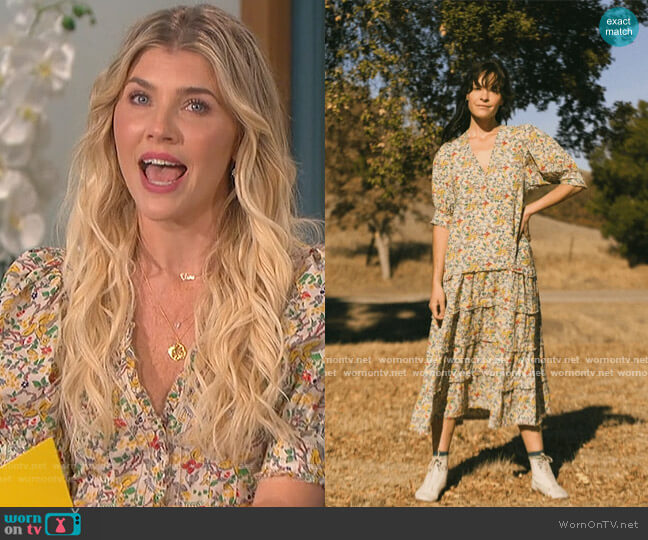 The Great The Yonder Dress worn by Amanda Kloots on The Talk