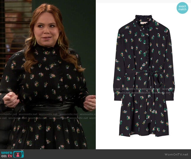 Tory Burch Daybreak Dress worn by Kristin Baxter (Amanda Fuller) on Last Man Standing