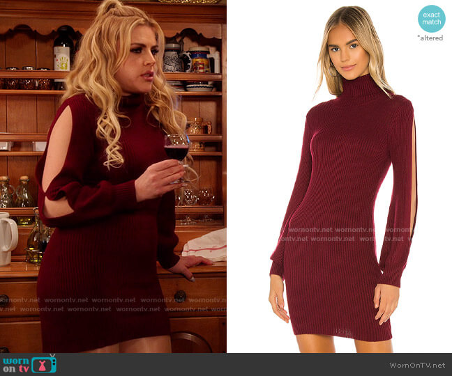 Tularosa Brisk Sweater Dress worn by Summer Dutkowsky (Busy Philipps) on Girls5eva