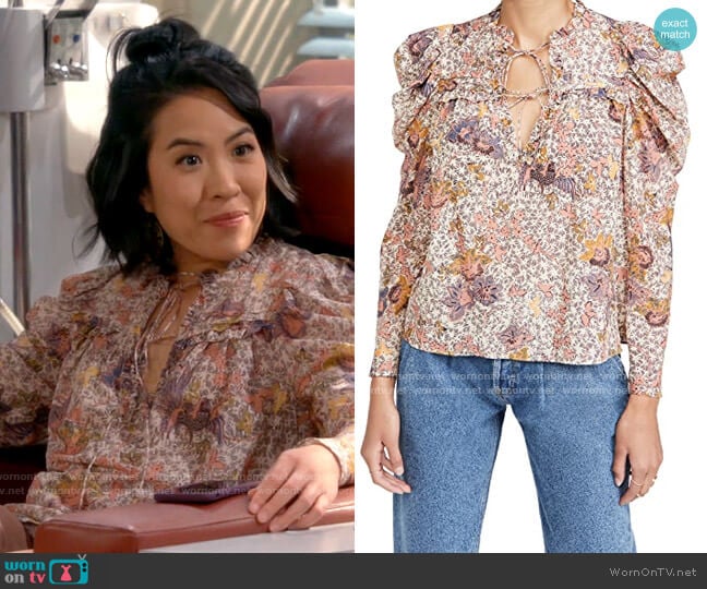 Ulla Johnson Remy Blouse