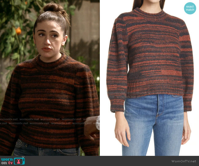 Veronica Beard Lumina Sweater worn by Jackie Raines (Rachel Sennott) on Call Your Mother