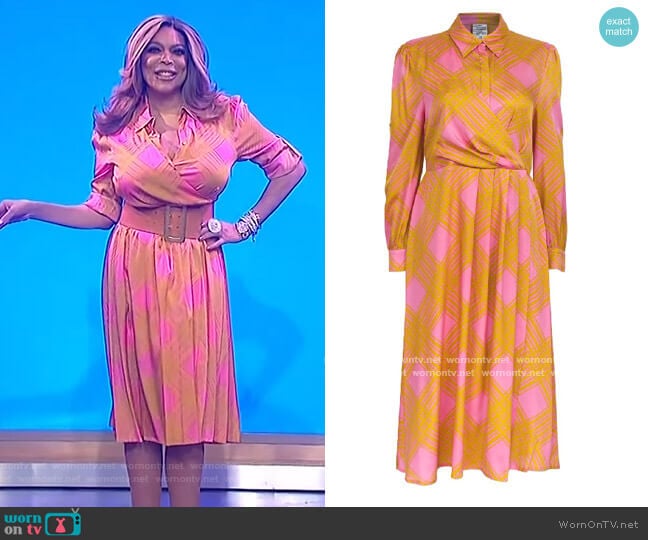 Baum Und Pferdgarten Alham Dress worn by Wendy Williams on The Wendy Williams Show