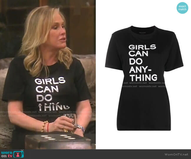 Zadig & Voltaire Bella T-Shirt worn by Kathy Hilton on The Real Housewives of Beverly Hills