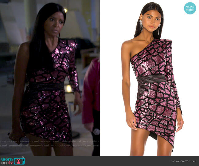Zhivago Karijini Mini Dress worn by Wickie Roy (Renée Elise Goldsberry) on Girls5eva