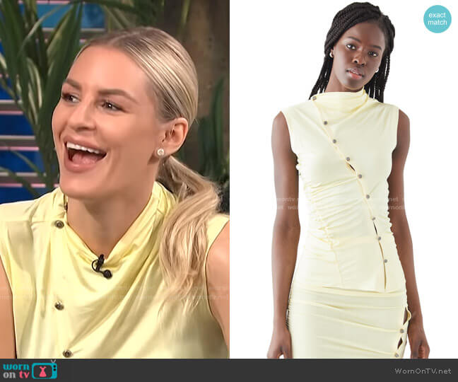 Acne Studios Sleeveless Shirt worn by Morgan Stewart on E! News
