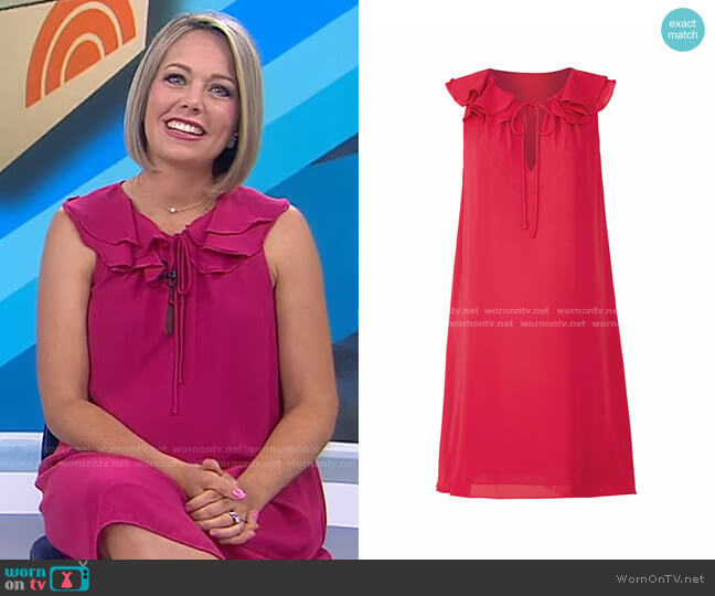 Amanda Uprichard Flutter Maternity Dress worn by Dylan Dreyer on Today