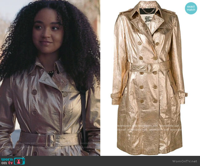 Burberry 1990 Trench Coat worn by Kat Edison (Aisha Dee) on The Bold Type