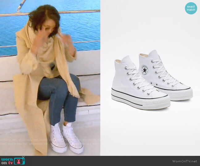Converse Chuck Taylor® All Star® Lift High Top Platform Sneaker worn by Crystal Kung Minkoff on The Real Housewives of Beverly Hills