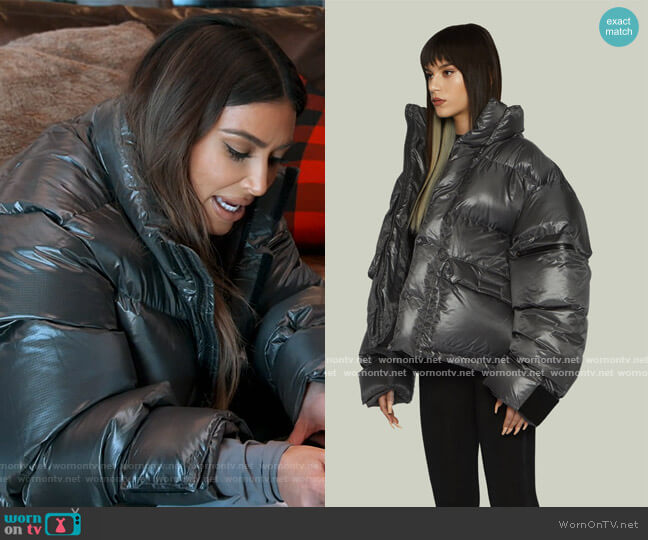 Entire Studios PFD Puffer Jacket worn by Kim Kardashian on Keeping Up with the Kardashians