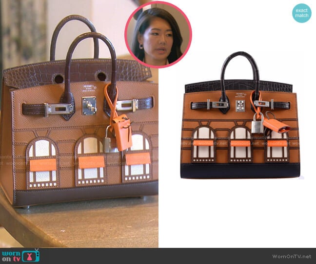 Hermes Birkin 20 Sellier Faubourg Bag worn by Crystal Kung Minkoff on The Real Housewives of Beverly Hills