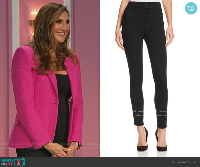 J Brand Natasha Sky High Skinny Jeans