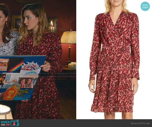 Equipment Jenesse Dress worn by Joy Harper (Katherine Barrell) on Good Witch