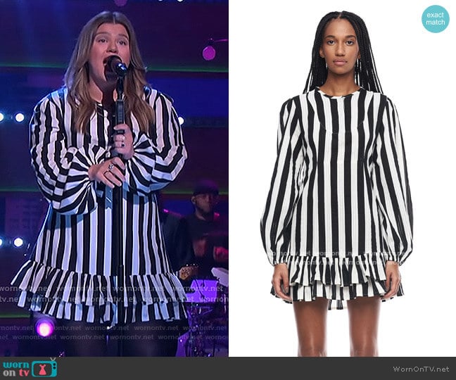 Jonny Cota Paris Dress worn by Kelly Clarkson on The Kelly Clarkson Show