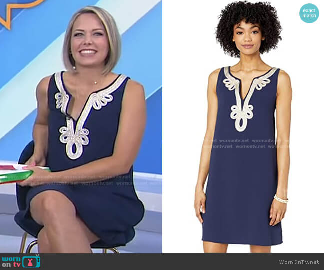 Lilly Pulitzer Cherlyn Dress worn by Dylan Dreyer on Today