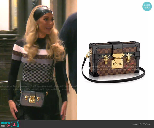 Louis Vuitton Malle Bag worn by Dorit Kemsley on The Real Housewives of Beverly Hills