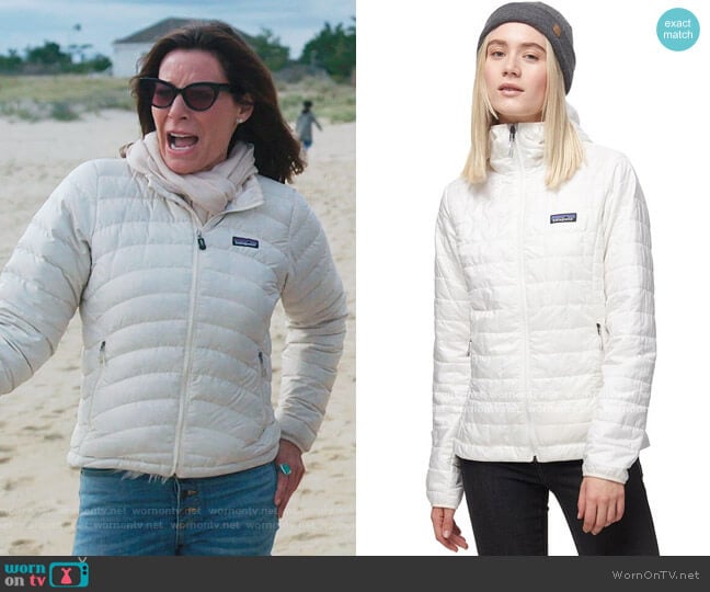 Patagonia Nano Puff Hooded Insulated Jacket worn by Luann de Lesseps on The Real Housewives of New York City