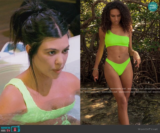 Rielli Amalfi Bikini worn by Kourtney Kardashian on Keeping Up with the Kardashians