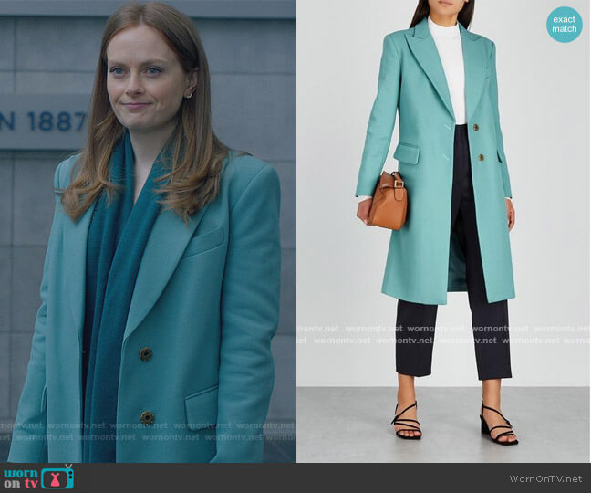 Smythe Turquoise Coat