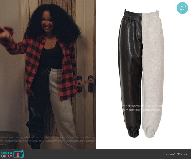 The Brand Label Let's Chill Pants worn by Kat Edison (Aisha Dee) on The Bold Type