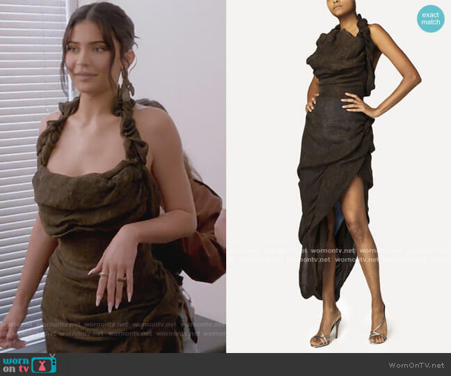 Vivienne Westwood Helenae Dress worn by Kylie Jenner on Keeping Up with the Kardashians