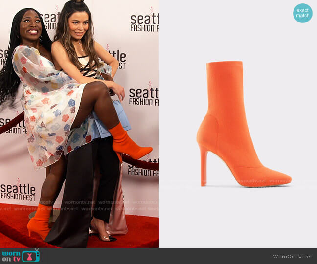 Aldo Delylah Boot worn by Harper (Laci Mosley) on iCarly