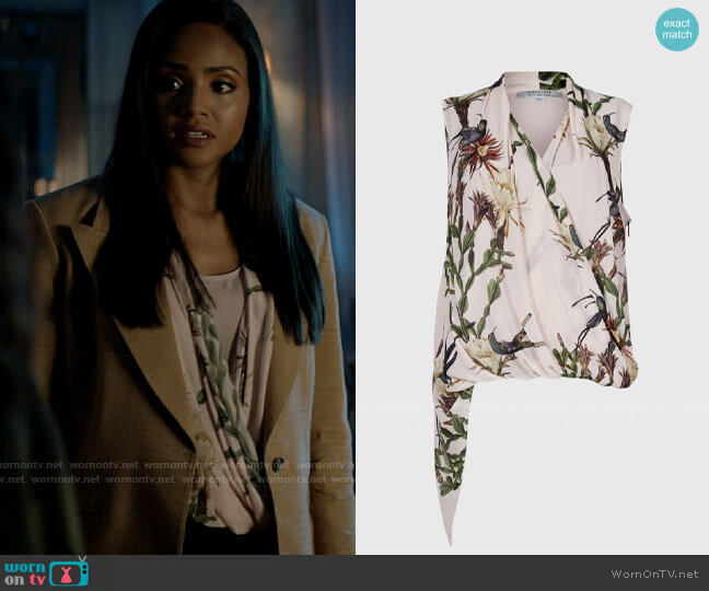 All Saints Abi Nolina Top worn by Sophie Moore (Meagan Tandy) on Batwoman