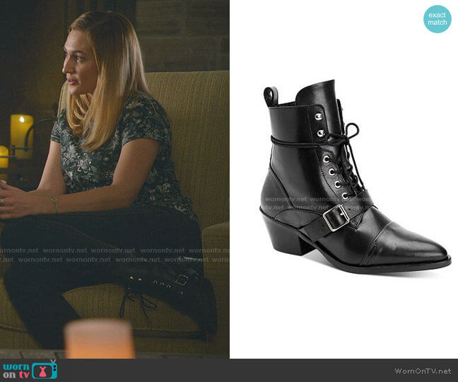 All Saints Katy Boots worn by Joy Harper (Katherine Barrell) on Good Witch