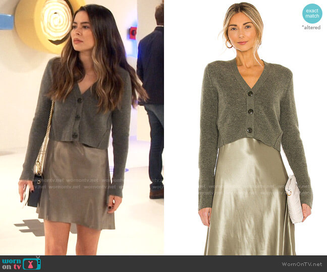 All Saints Orri Dress and Cardigan worn by Carly Shay (Miranda Cosgrove) on iCarly