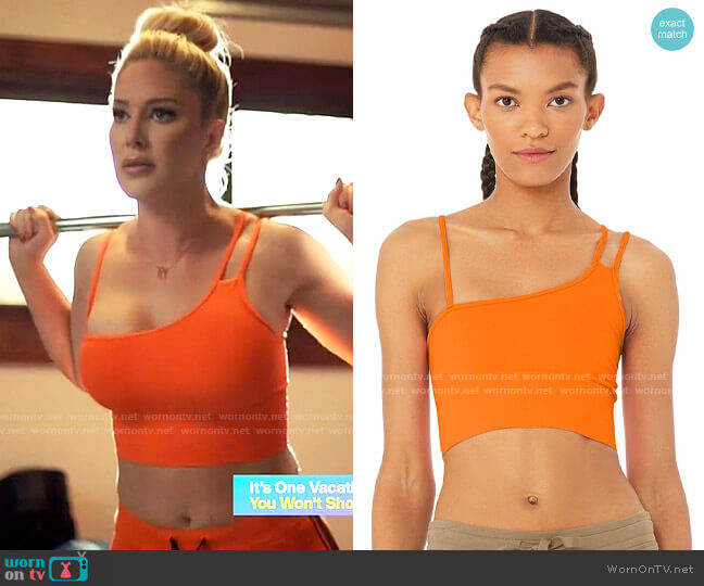 Alo Yoga Offset Bralette worn by Heidi Montag (Heidi Montag) on The Hills New Beginnings