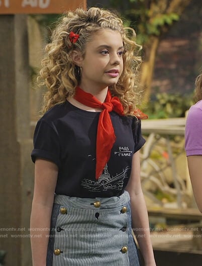 Destiny’s Paris graphic tee on Bunkd