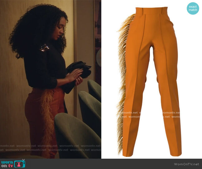 Hanifa Ava Pants worn by Kat Edison (Aisha Dee) on The Bold Type