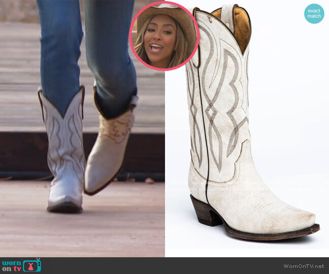 Idyll Wind Colt Western Boots worn by Tayshia Adams on The Bachelorette