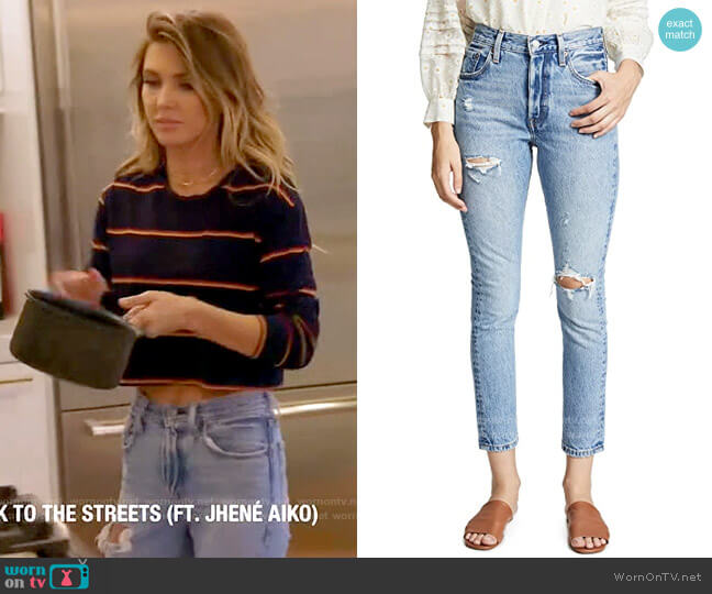 Levis 501 Skinny Jeans in Can't Touch This worn by Audrina Patridge (Audrina Patridge) on The Hills New Beginnings