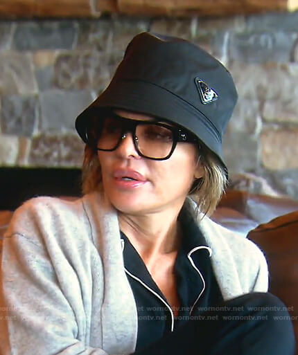 Lisa’s black bucket hat on The Real Housewives of Beverly Hills
