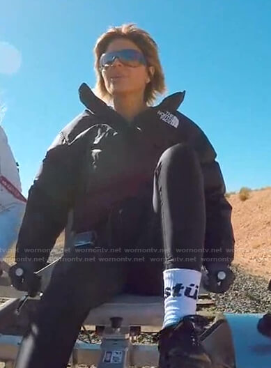 Lisa’s black puffer jacket on The Real Housewives of Beverly Hills