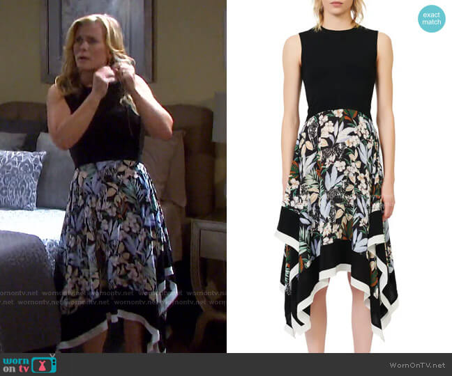 Maje Rosange Dress worn by Sami Brady (Alison Sweeney) on Days of our Lives