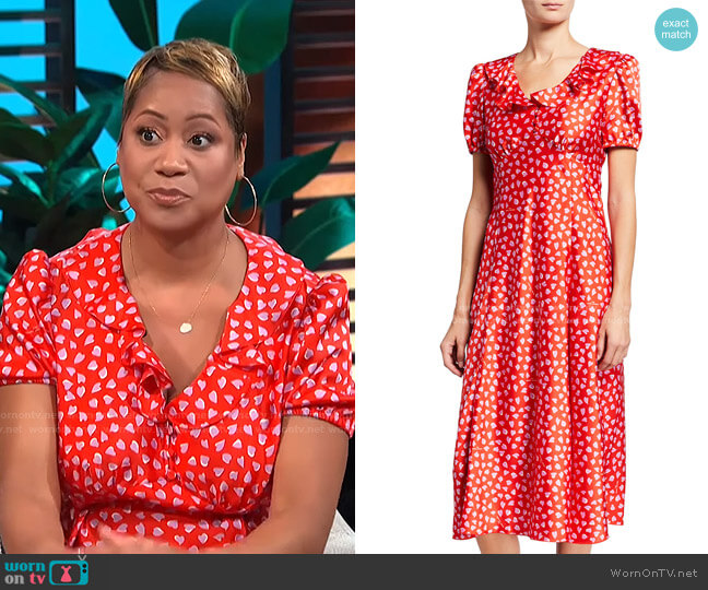 Marc Jacobs The Love Dress worn by Monique Kelley on E! News