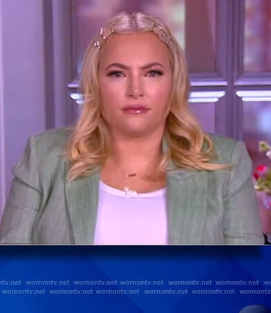 Meghan’s green blazer on The View