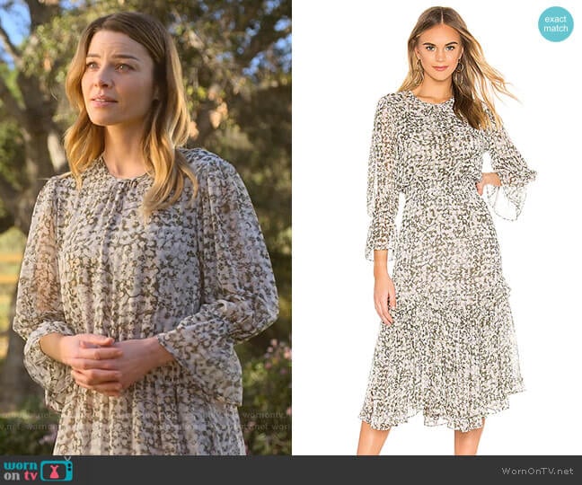 Misa Los Angeles Laia Dress worn by Chloe Decker (Lauren German) on Lucifer