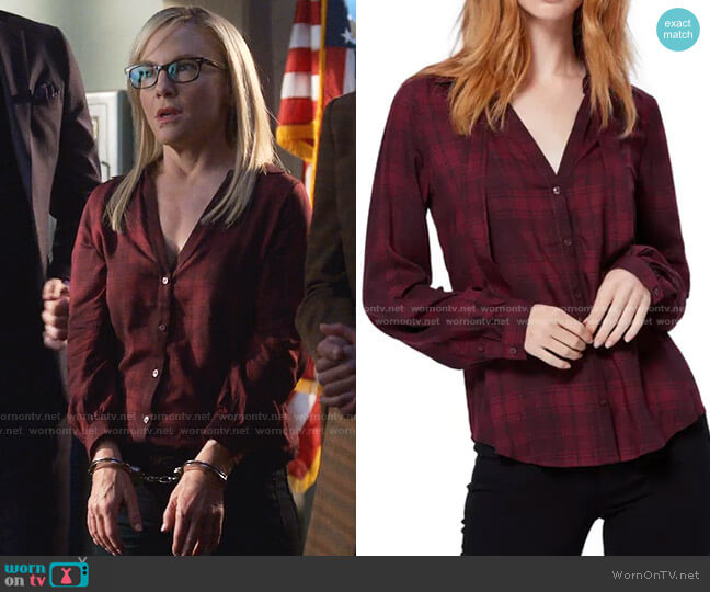 Paige Taryn Shirt worn by Linda Martin (Rachael Harris) on Lucifer