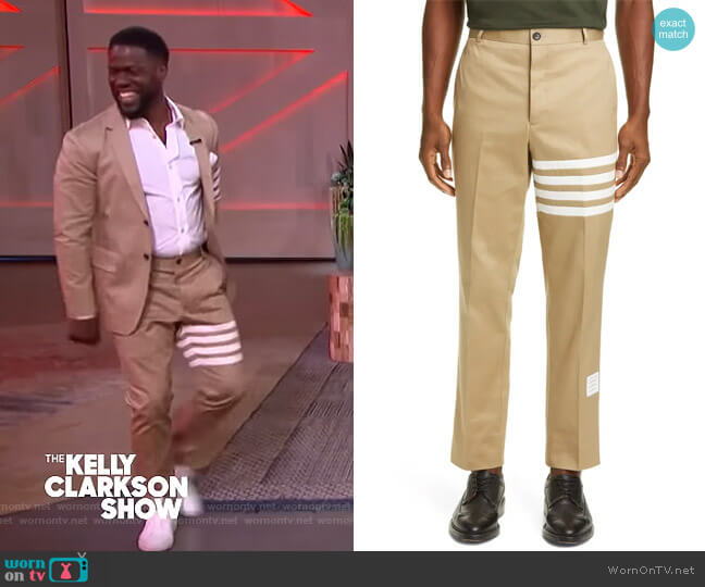Thom Browne Unconstructed Chino Dress Pants