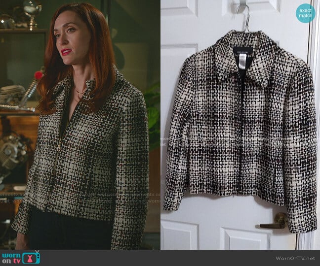 Jones New York Vintage Jacket worn by Abigail Pershing (Sarah Power) on Good Witch