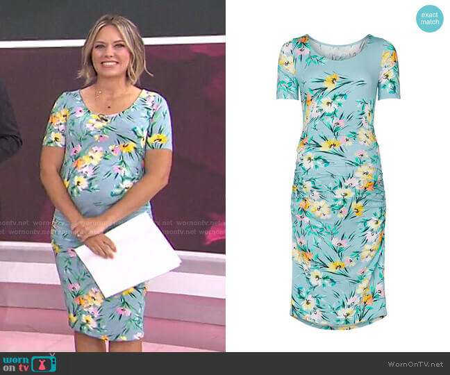 Yumi Kim Blossom Maternity Dress worn by Dylan Dreyer on Today