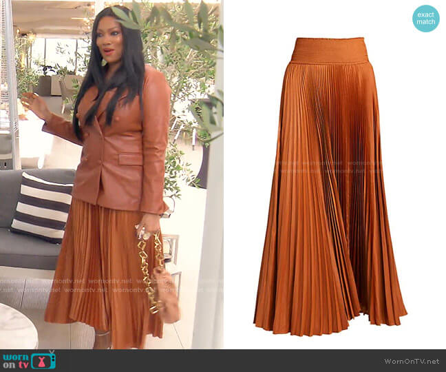 A.L.C. Demi Skirt worn by Garcelle Beauvais on The Real Housewives of Beverly Hills