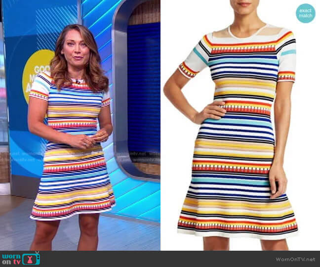 Shoshanna Adena Dress worn by Ginger Zee on Good Morning America